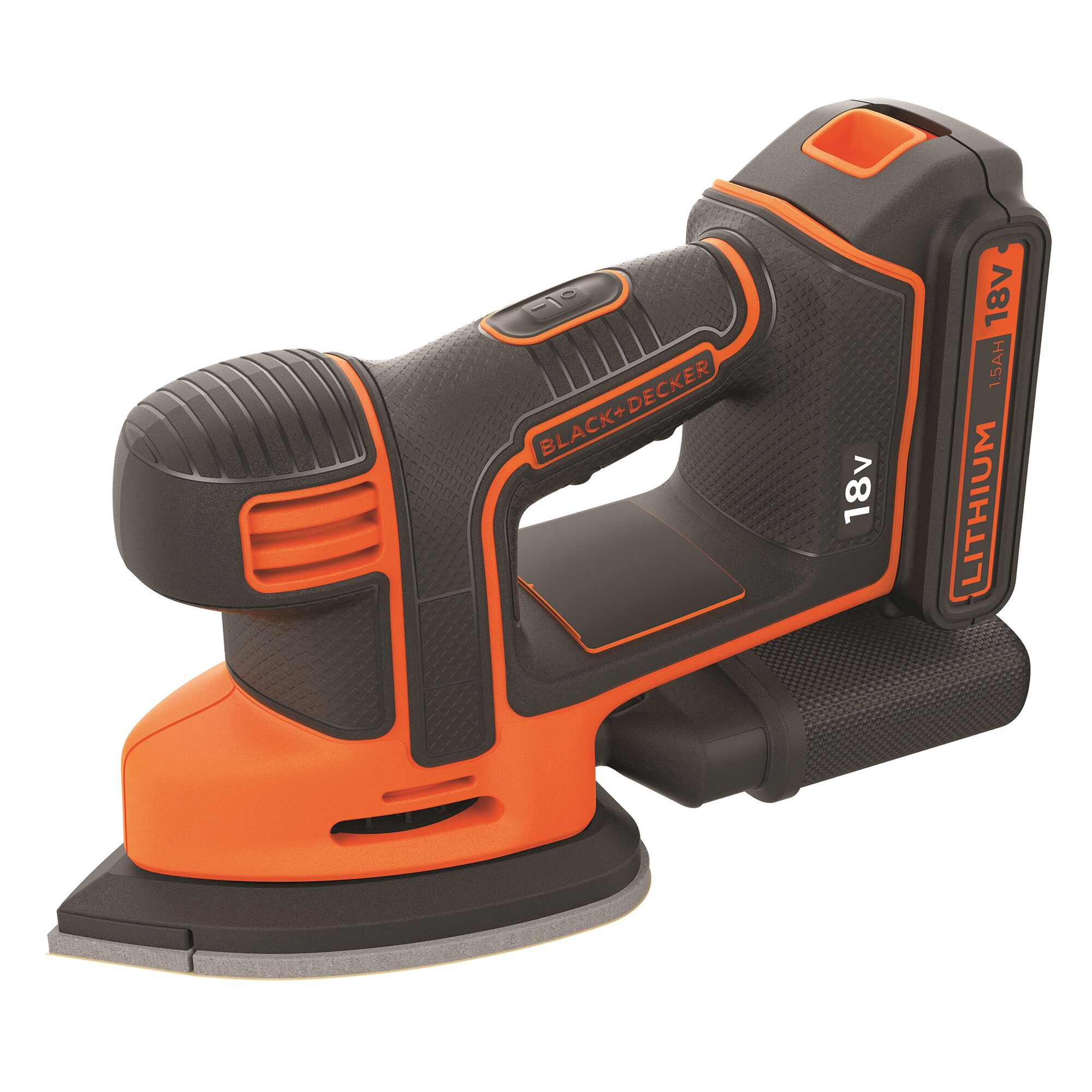 200W 4 in 1 Multi Sander with 2 Orbital bases Finger sanding