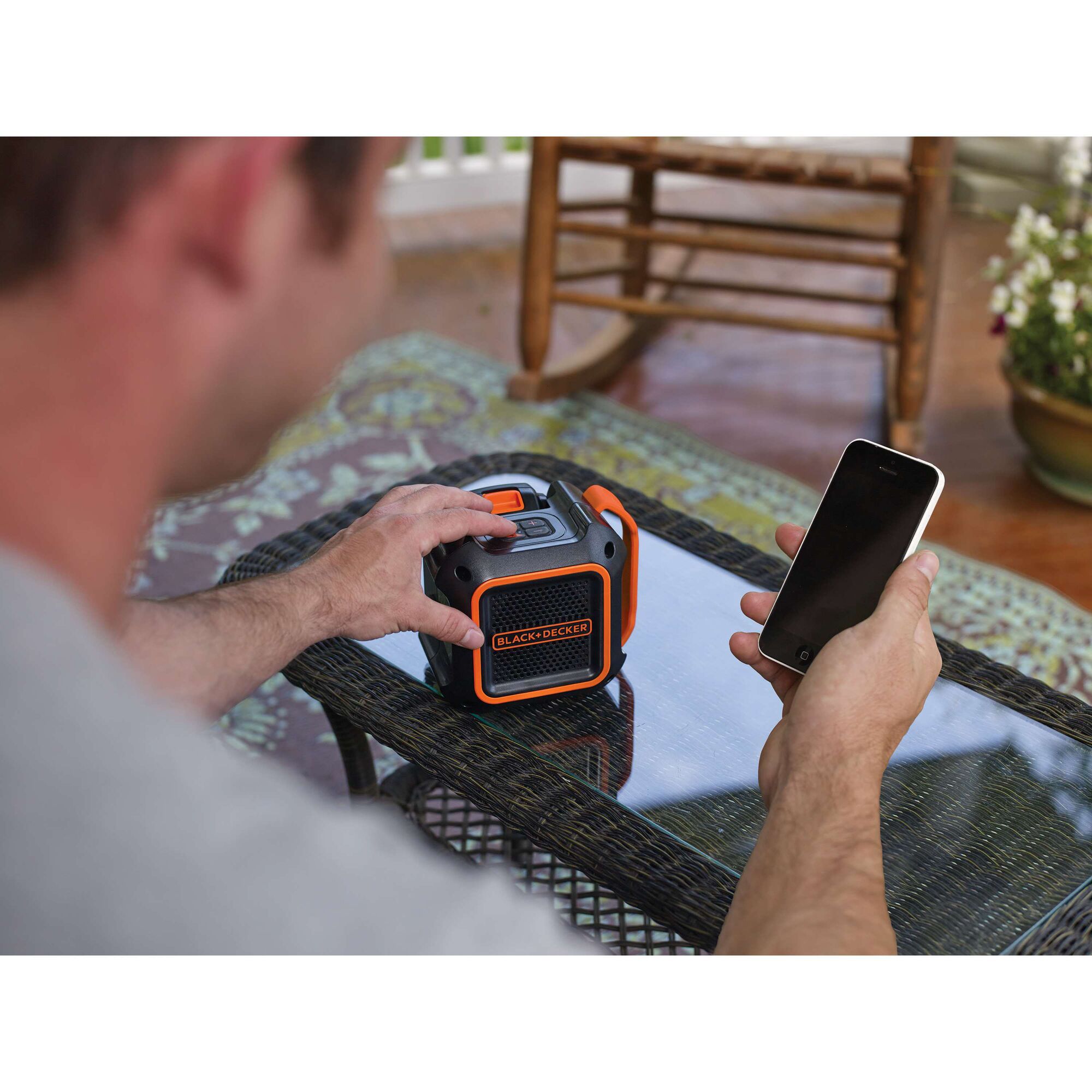 アンプ BLACK&DECKER BDCSP18 18V Bluetooth speaker | BLACK+DECKER