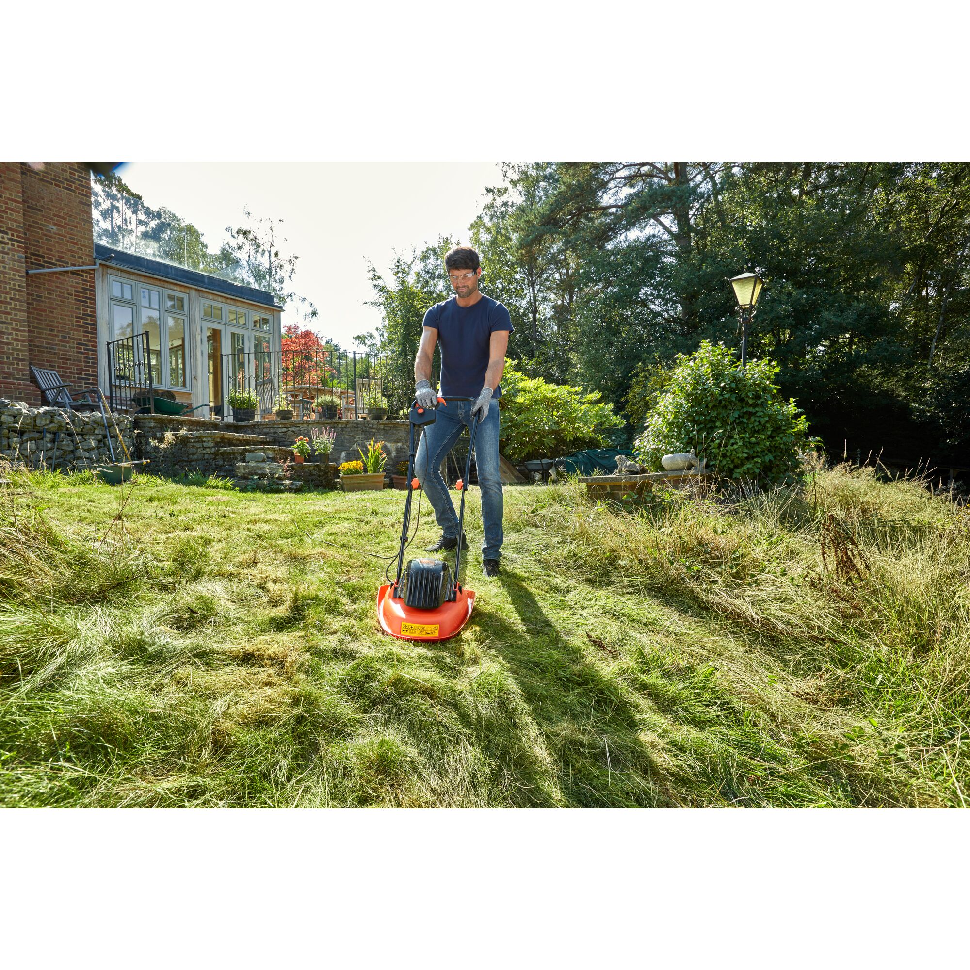 Black and decker hover mower cheap