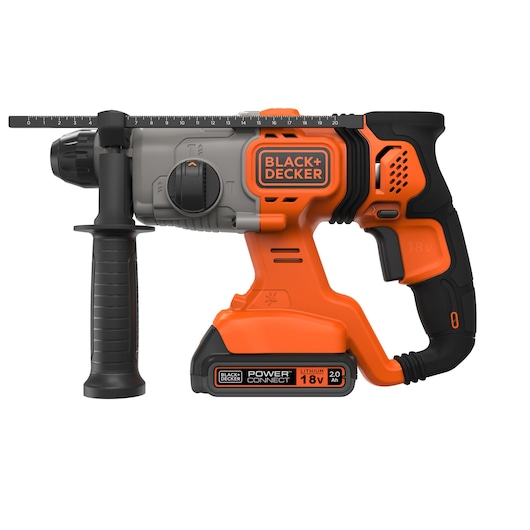 18V Cordless 2.0Ah SDS-Plus Hammer Drill With Kit Box