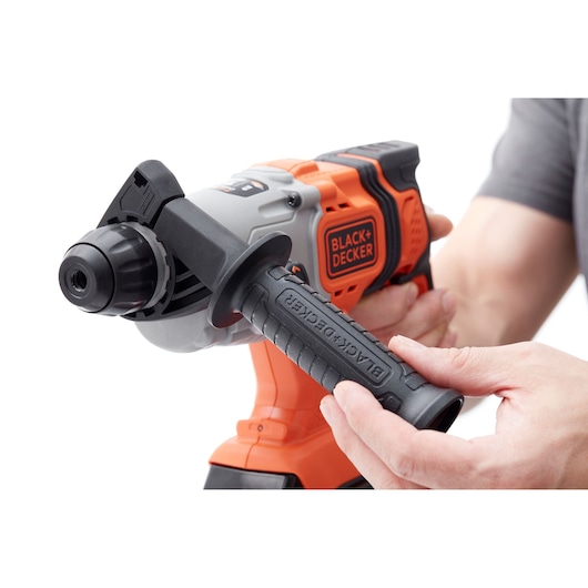 18V Cordless 2.0Ah SDS-Plus Hammer Drill With Kit Box