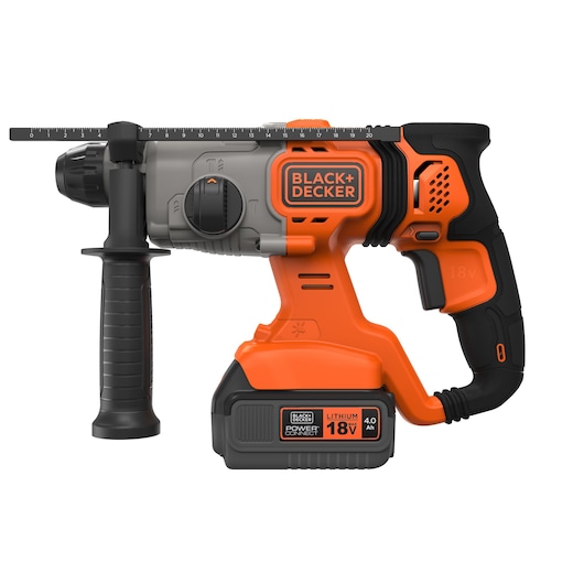 18V Cordless 4.0Ah SDS-Plus Hammer Drill With Kit Box