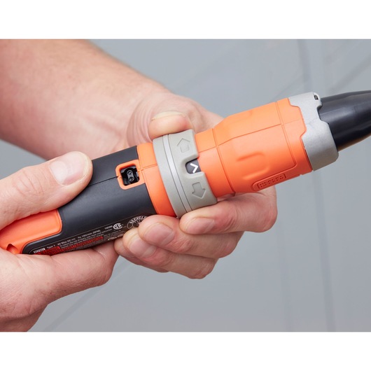 3.6V Li-Ion In-Line Screwdriver with a 400mA Charger and 20 Accessories in a Storage Tin
