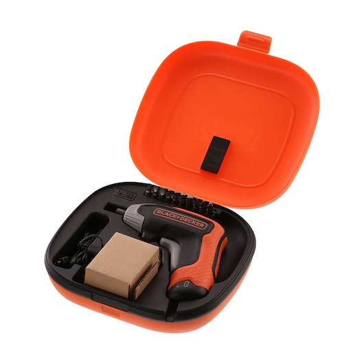 3.6V Rapid Driver Screwdriver With a 2A Charger, 3 Accessroies in a Premium Storage Case