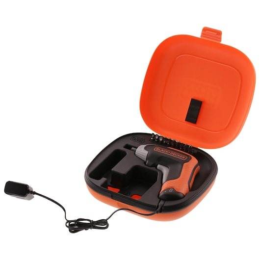 3.6V Rapid Driver Screwdriver With a 2A Charger, 3 Accessroies in a Premium Storage Case