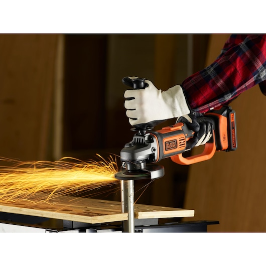 18V Electric Angle Grinder