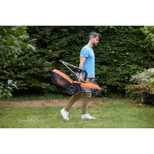 33cm Cordless 2 x 18V 2.5Ah Compact Mower