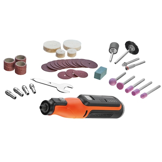 7.2V Cordless Rotary Tool With 36  Accessories