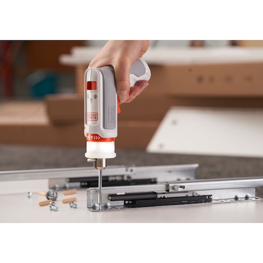 3.6V Furniture Assembly Tool With a Micro USB Charger and 7 Accessories