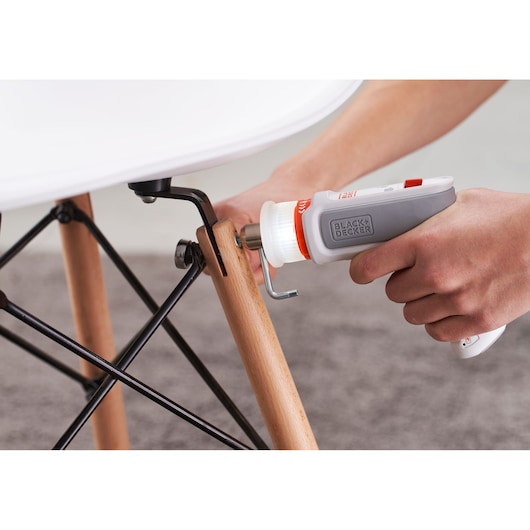 3.6V Furniture Assembly Tool With a Micro USB Charger and 7 Accessories