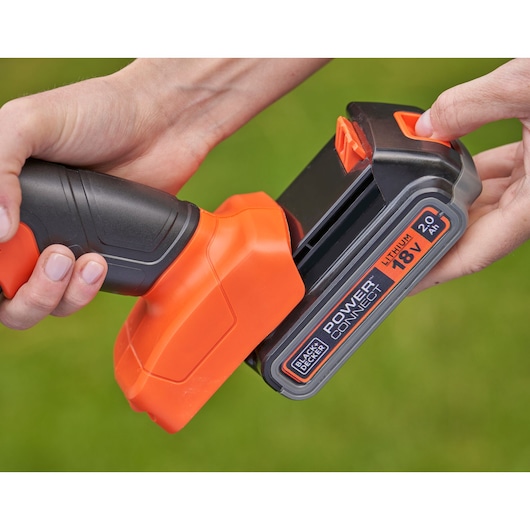 18V Shear Shrubber With 2Ah Battery & 1A Charger