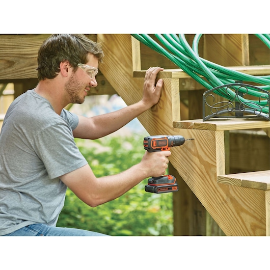 18V Cordless Drill Driver + 200mA Charger + 1 Battery