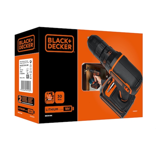 18V Cordless Drill Driver + 200mA Charger + 1 Battery