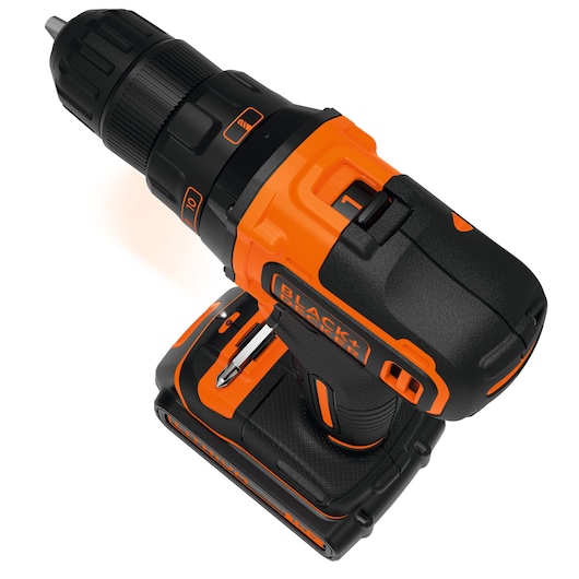 18V 2G Drill Driver + 400mA Charger + 2 Batteries + Kitbox