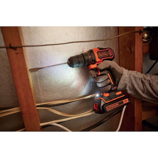 18V 2 Gear Drill Driver + 200mA Charger + 1 Battery