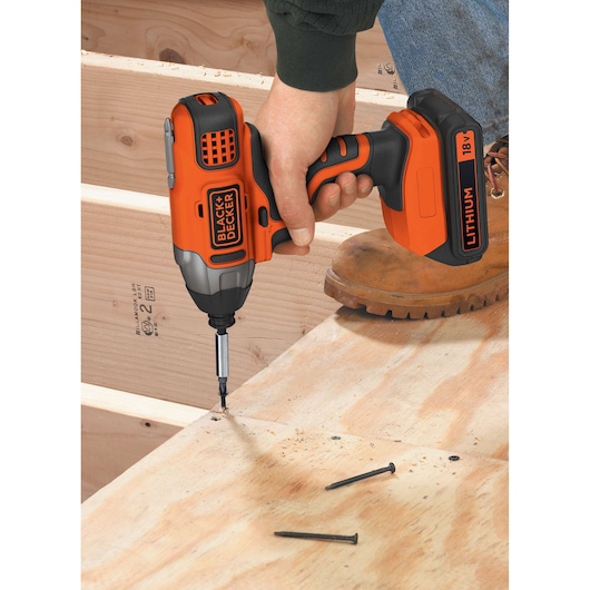 18V Cordless Impact Driver Without Battery and Charger
