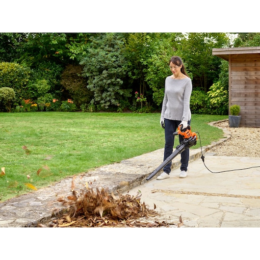 3000W BackPack BlowerVac Strap Rake