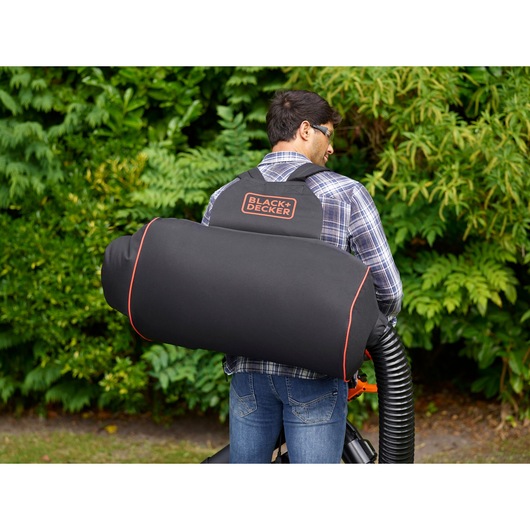 3000W BackPack BlowerVac Strap Rake