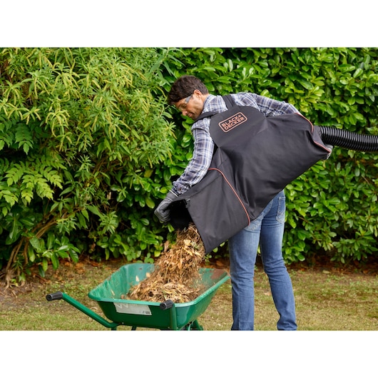 3000W BackPack BlowerVac Strap Rake