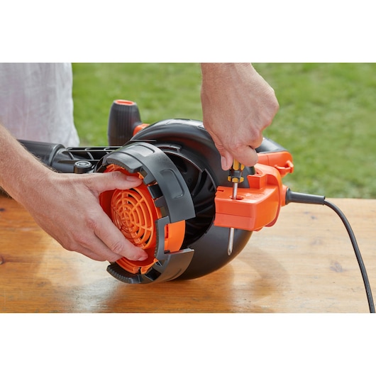 3000W BackPack BlowerVac Strap Rake