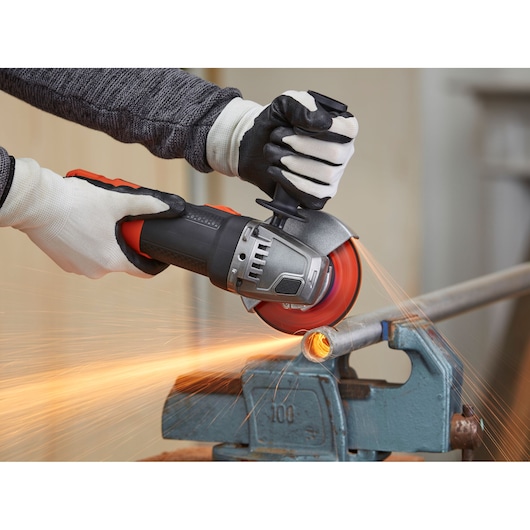 900W 125mm Corded Small Angle Grinder