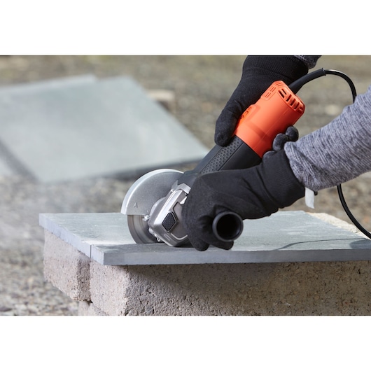 900W 125mm Corded Small Angle Grinder
