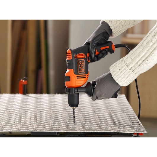 550W 1 Gear Hammer Drill