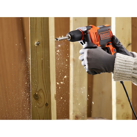 710W 1-Gear Hammer Drill
