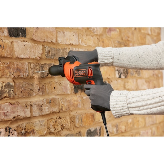 710W 1-Gear Hammer Drill