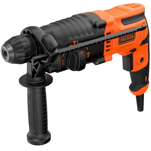 650W Electric SDS-PLUS Hammer Drill With 2 Drill Bits in a Kit Box