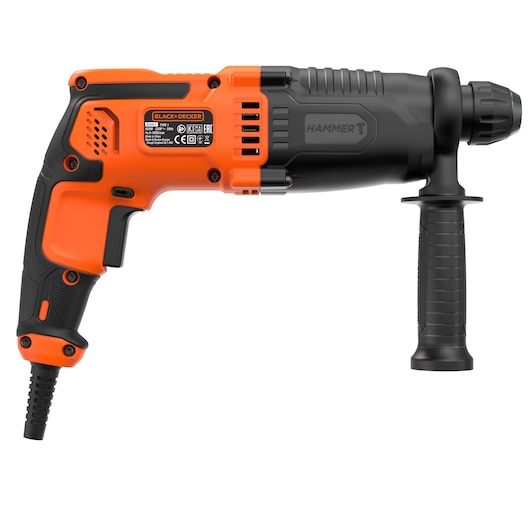 650W Electric SDS-PLUS Hammer Drill With 2 Drill Bits in a Kit Box