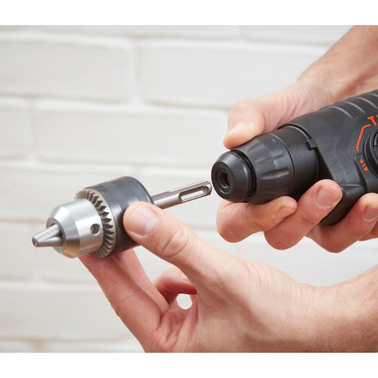 650W Electric SDS-PLUS Hammer Drill With 2 Drill Bits in a Kit Box
