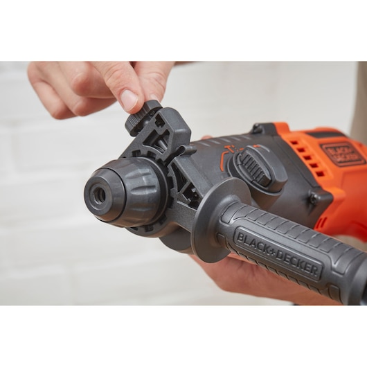 650W Electric SDS-PLUS Hammer Drill With 2 Drill Bits in a Kit Box