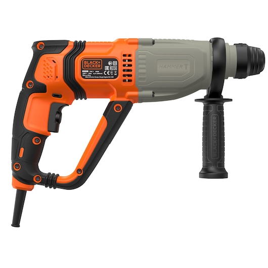 800W Electric SDS-PLUS Hammer Drill With 2 Drill Bits in a Kit Box