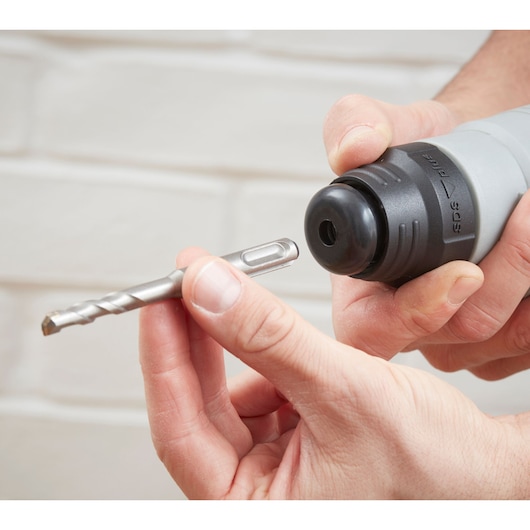 800W Electric SDS-PLUS Hammer Drill With 2 Drill Bits in a Kit Box