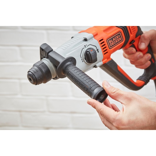 800W Electric SDS-PLUS Hammer Drill With 2 Drill Bits in a Kit Box
