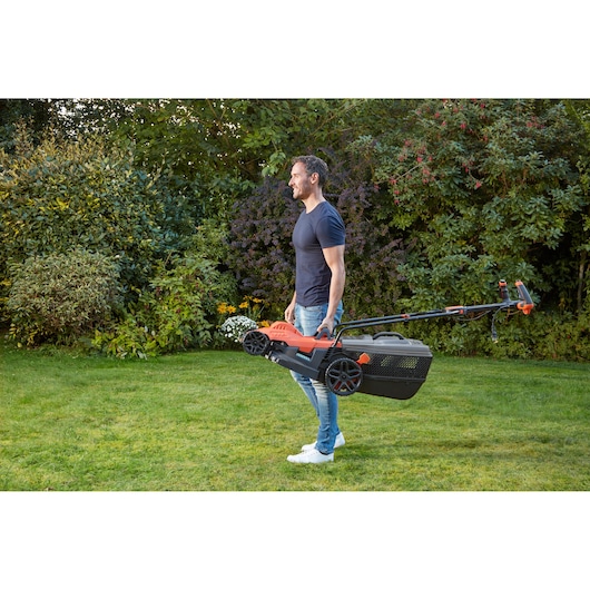 34cm 1400W Mower with EasySteer™