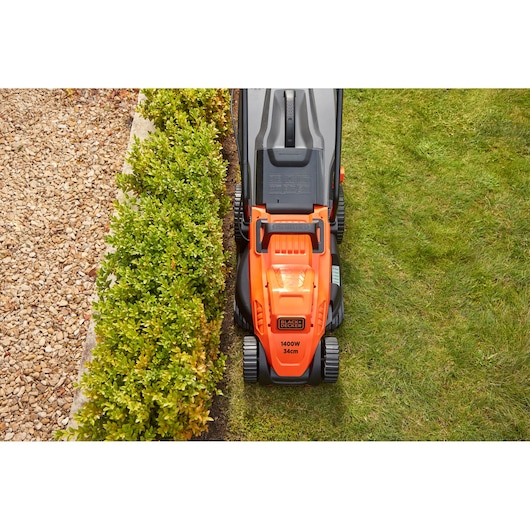 34cm 1400W Mower with EasySteer™