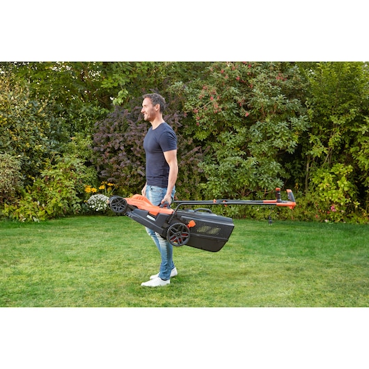 42cm 1800W Mower with EasySteer™