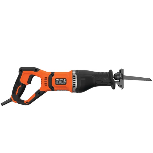 750W Electric Reciprocating Saw With Branch Holder and 2x Blades in Kit Box