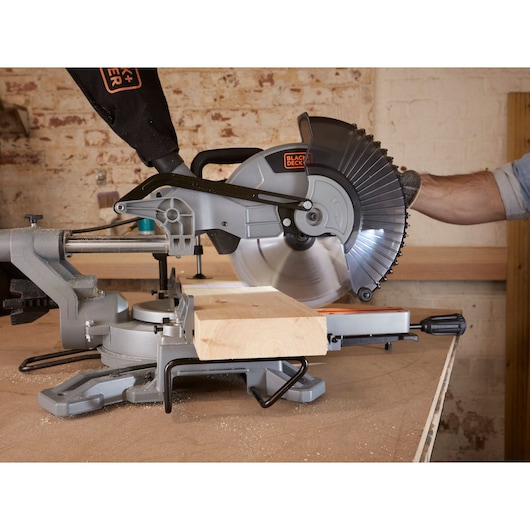 2100W 254mm Single Bevel Slide Mitre Saw