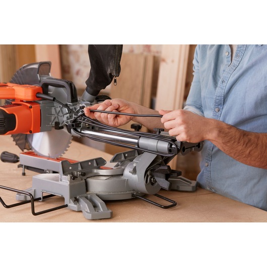 2100W 254mm Single Bevel Slide Mitre Saw