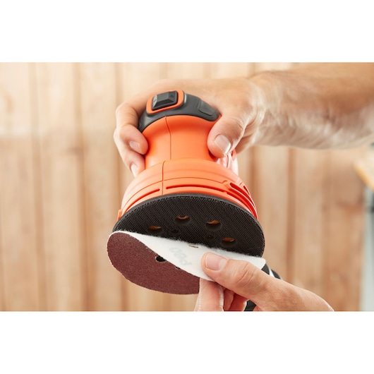 4-in-1 Electric Multi-Sander With 2 Orbital Bases, Finger Sanding Attchment and Sanding Sheets (200W)