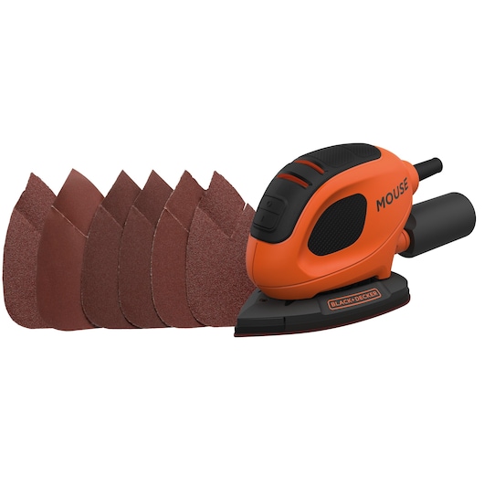 55W Mouse® Detail Sander With 6 Sanding Sheets
