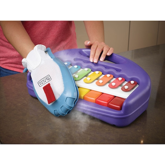 1600W 2in1 steam-mop™ With Delta Head, SteaMitt™ and 13 Accessories