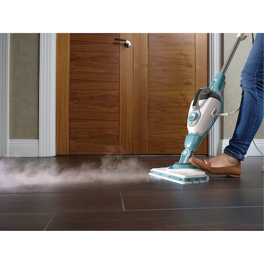 1600W 2in1 steam-mop™ With Delta Head, SteaMitt™ and 13 Accessories