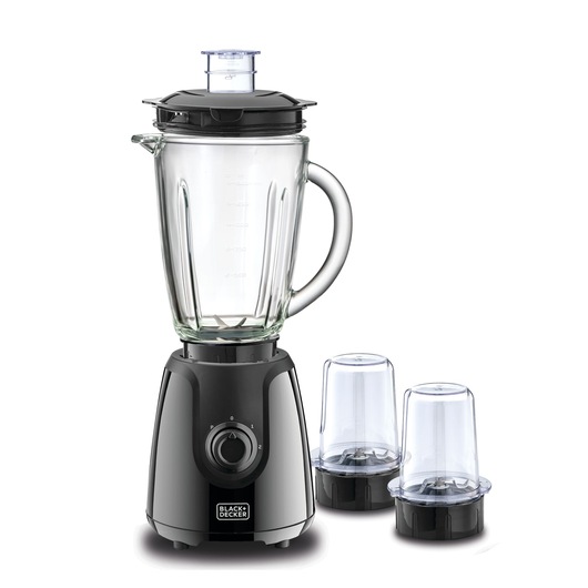 400W Glass Jar Blender with 2 Mills