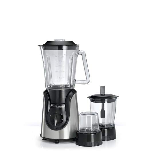 600W Glass Blender with 2 Mills