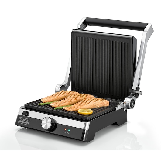 2000W Contact Grill (180o rotation) with detachable plates