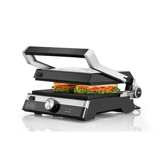 2000W Contact Grill (180o rotation) with detachable plates